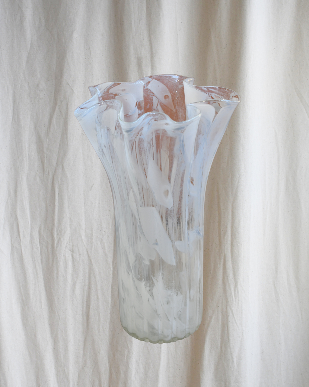 Wild Flowers Glass Vase