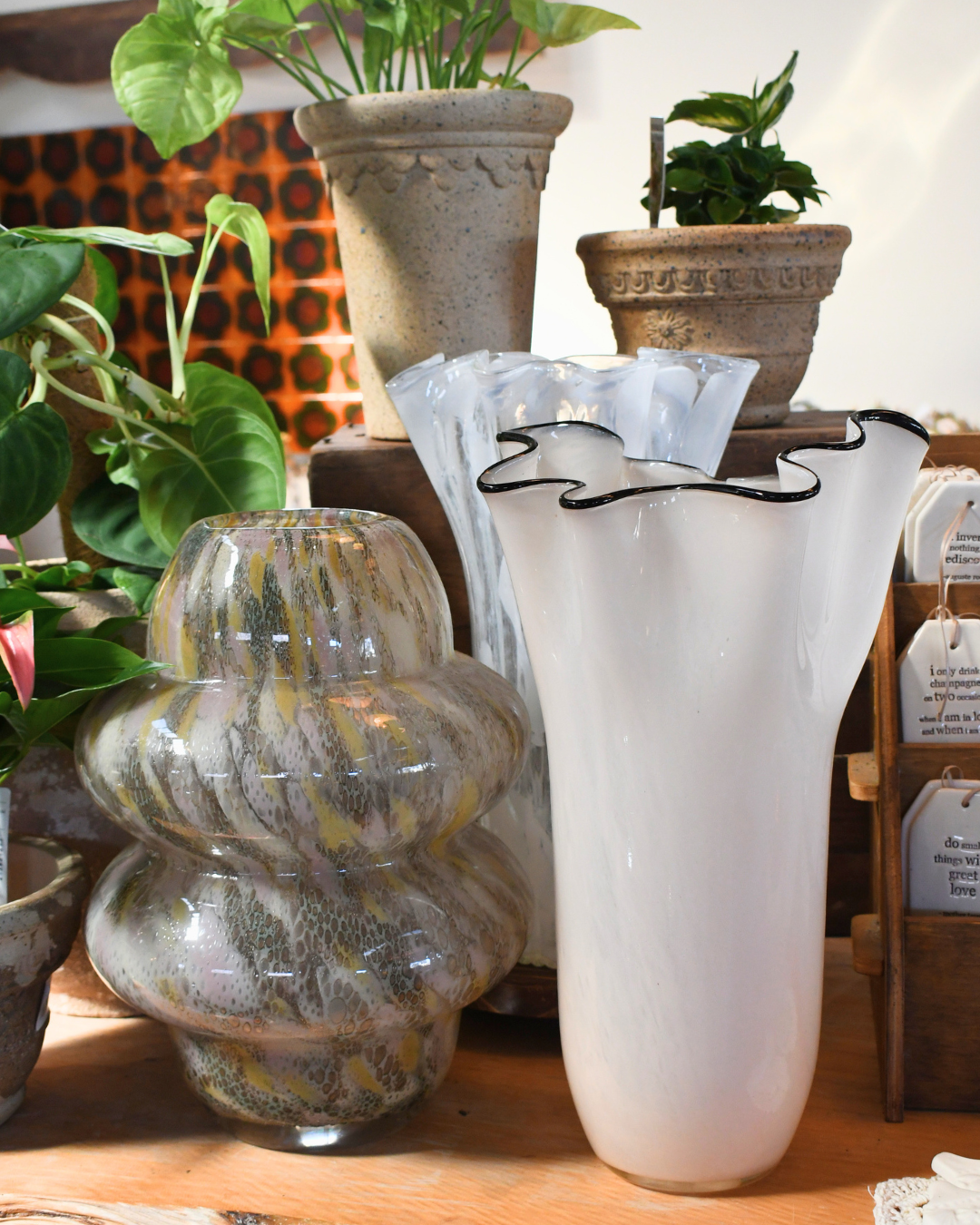 The Blush Glass Vase