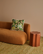 Buttercup Olive Linen Cushion