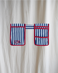 Le Sac Garden Belt - Navy & red Stripe