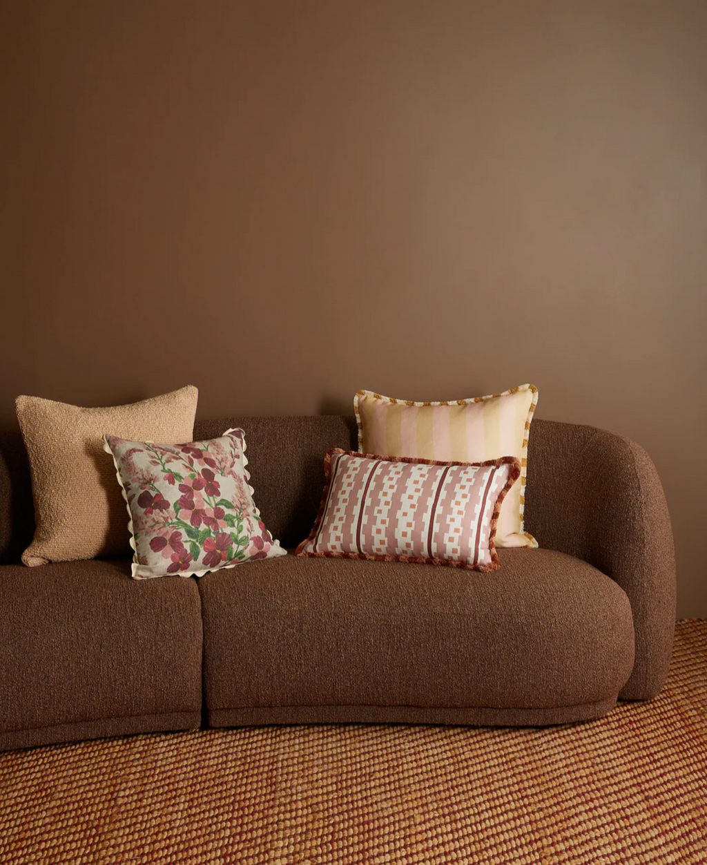 Lupin Multi Linen Cushion Bonnie and Neil