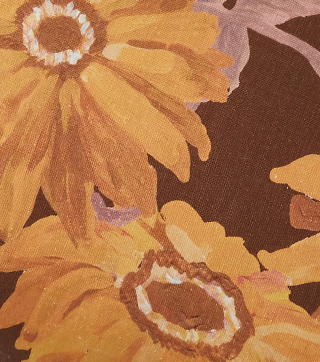 Marigold Amber Linen Cushion Rectangle Bonnie and Neil