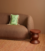 Petra Green Linen Cushion Bonnie and Neil